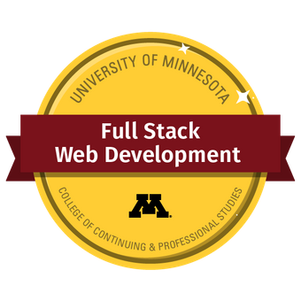 Full Stack Web Developer Badge